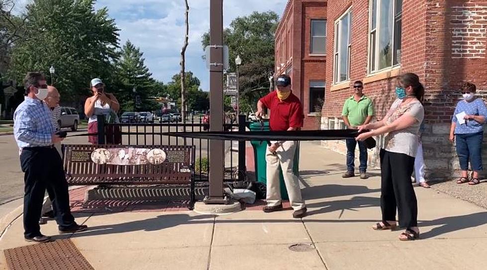 Faribault Historic Benches Ribbon Cutting Well Attended