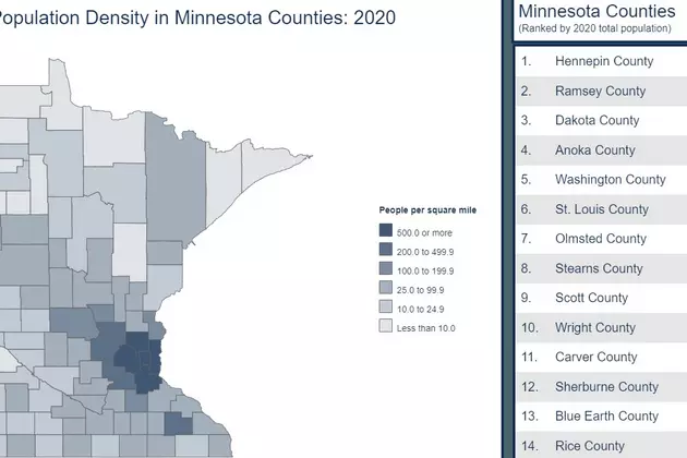 Rice County Population Up, Waseca County Down in 2020 Census