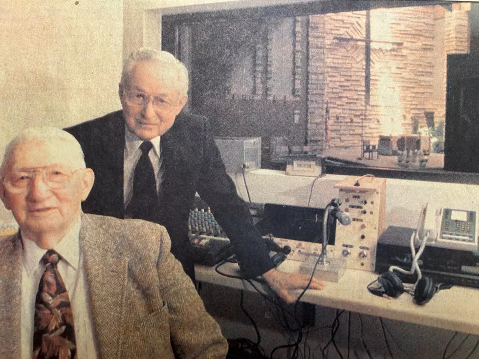 1993 Photo from Trinity Radio Booth. Photo by Gordy Kosfeld