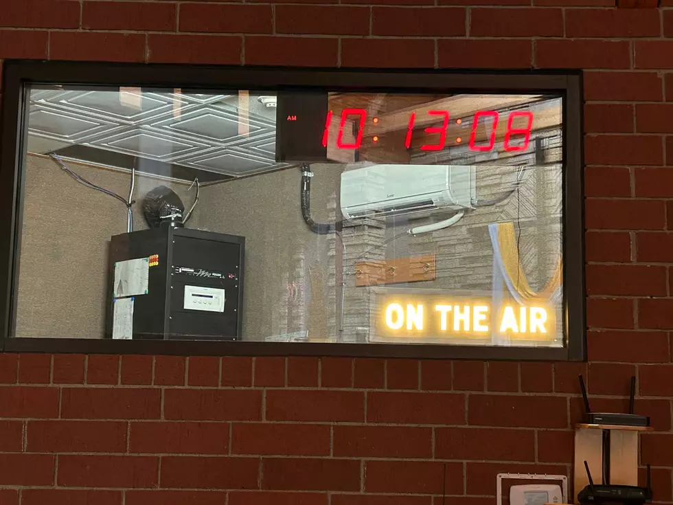 KDHL Radio Booth from Trinity Lutheran Church Faribault. Photo by Gordy Kosfeld