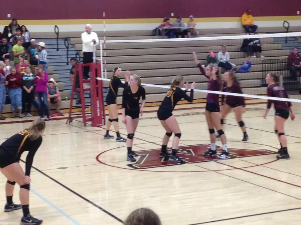 Medford Volleyball Wins in Five Sets; Blooming Prairie Sweeps