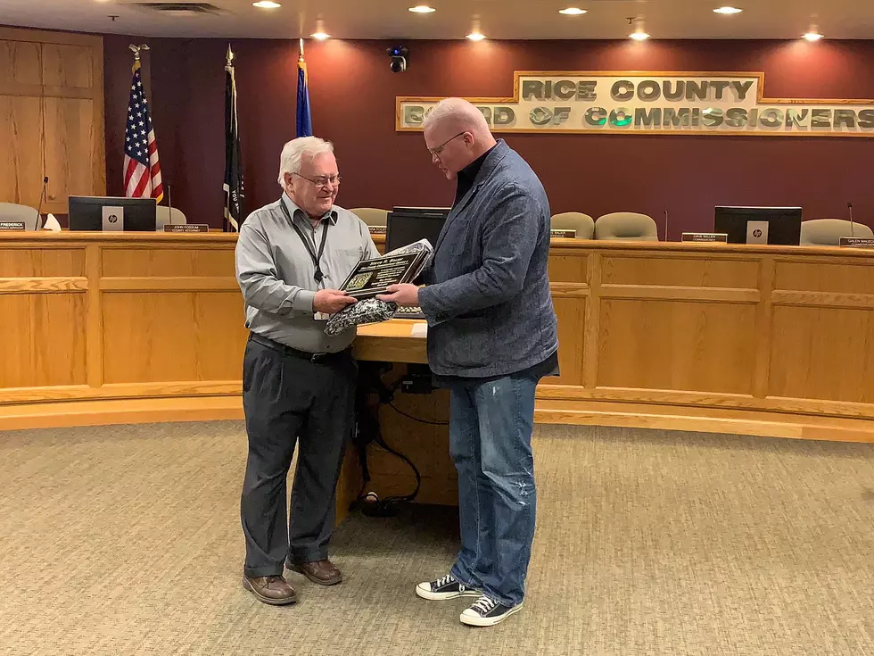 Rice County Commissioners Say Goodbye to Steve Bauer