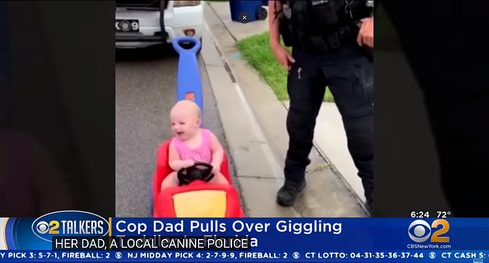 Baby Pulled Over by Police Officer [WATCH]