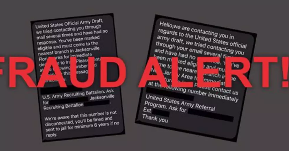 U.S. Army Warns About Fake Draft Alert Texts
