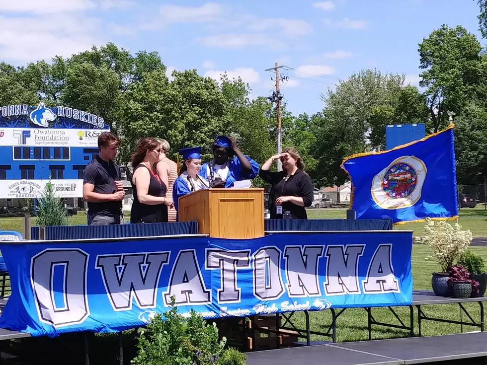 Owatonna High School Commencement is Historic – And Very Hot
