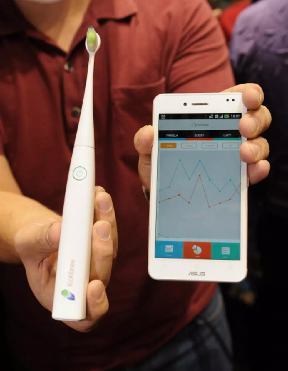 Toothbrush Meets Phone App