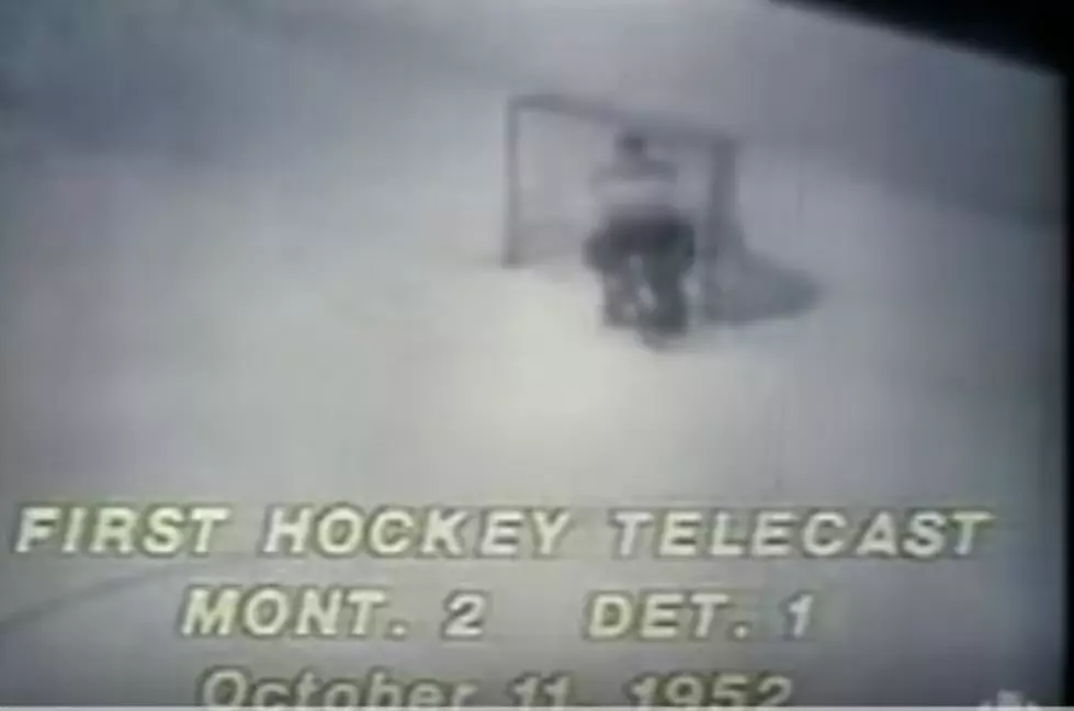 Red Wings Were On First HNIC Telecast, OTD In 1952