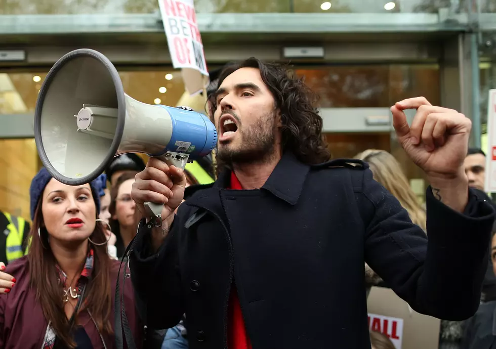 Russell Brand Got Kicked Out Of A Radio Show In The U.K.
