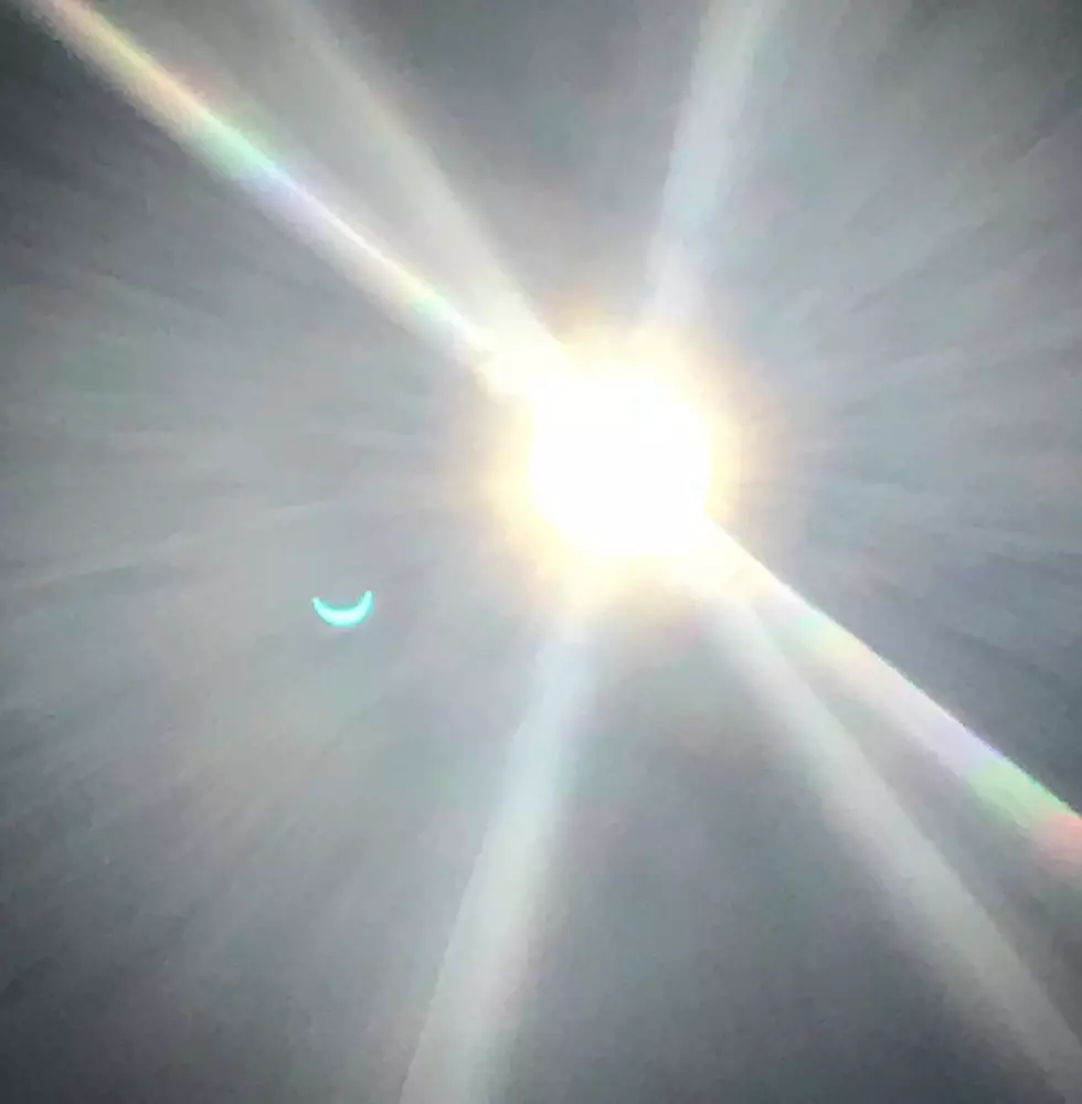Weird Crescent Reflections During The Solar Eclipse In Kalamazoo? 