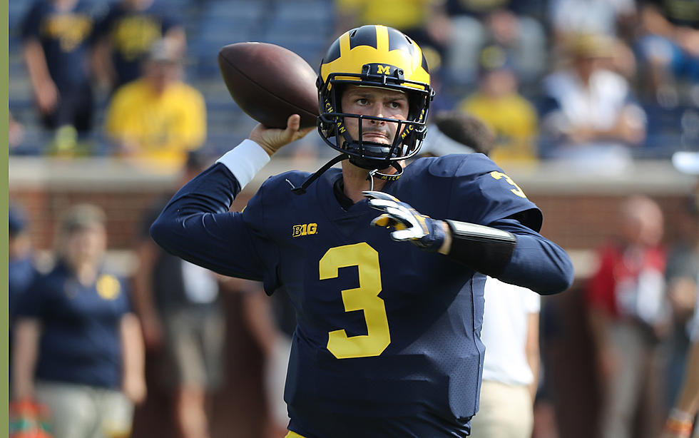 Michigan QB Tells Twitter He's Leaving The Wolverines 