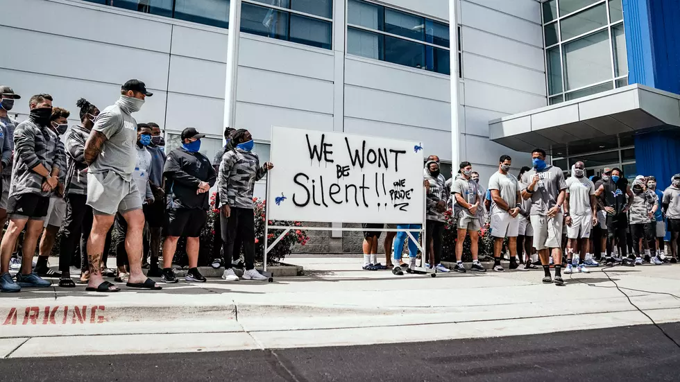It Really Is A New NFL; Lions Cancel Practice To Protest Shooting