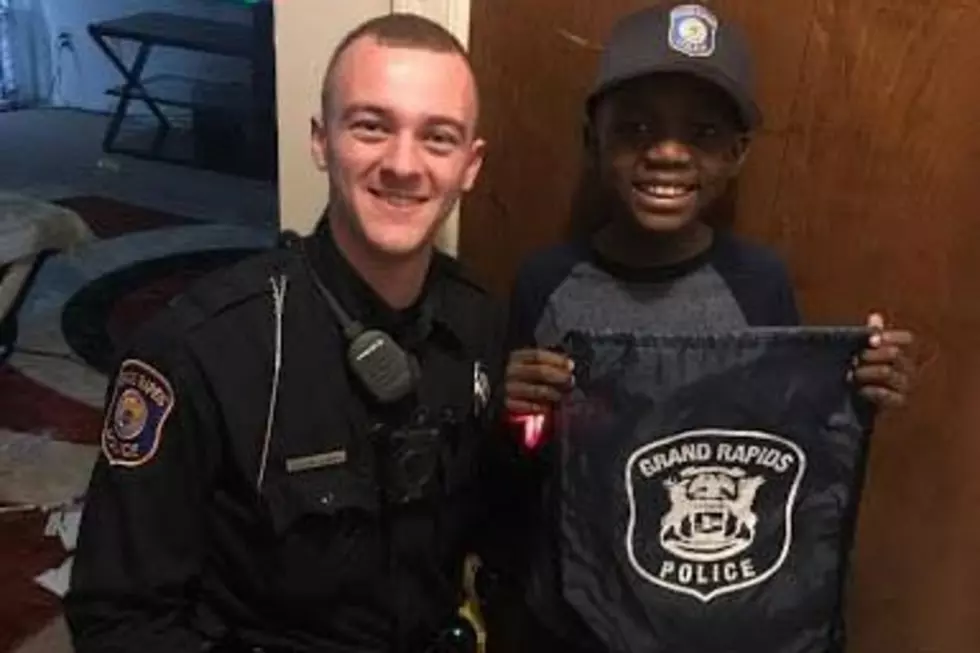 Grand Rapids Police Make Child’s Day with Simple Act of Kindness