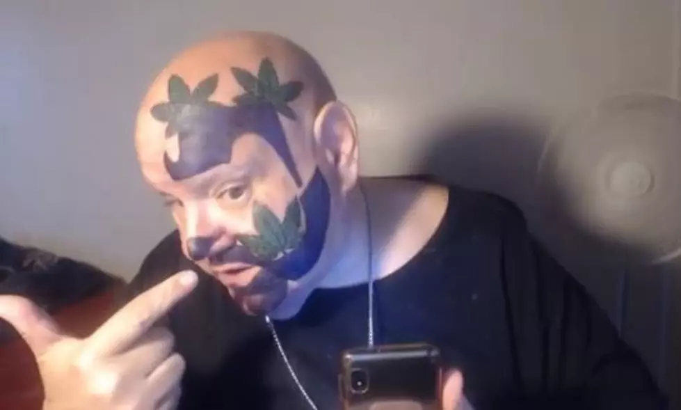 58 Year Old Man Gets Insane Clown Posse Makeup Tattooed On Face