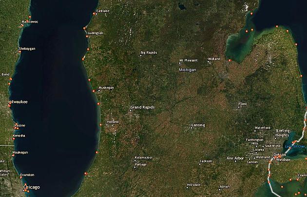 New Interactive Map Details All Existing Great Lakes Lighthouses