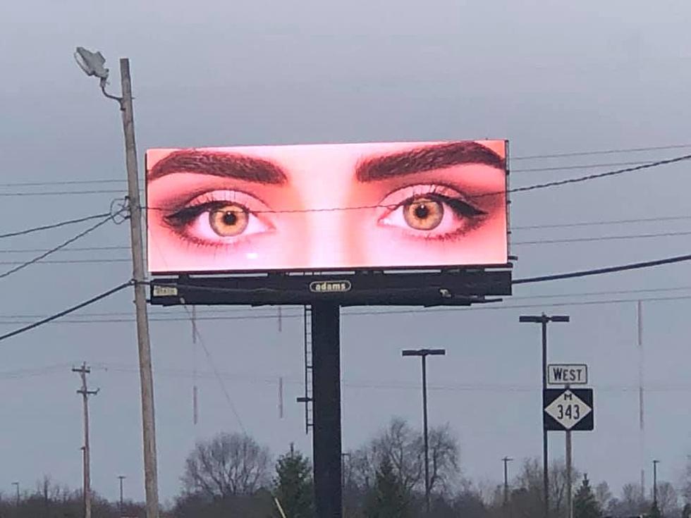 What’s With All The Eye Billboards In Kalamazoo?