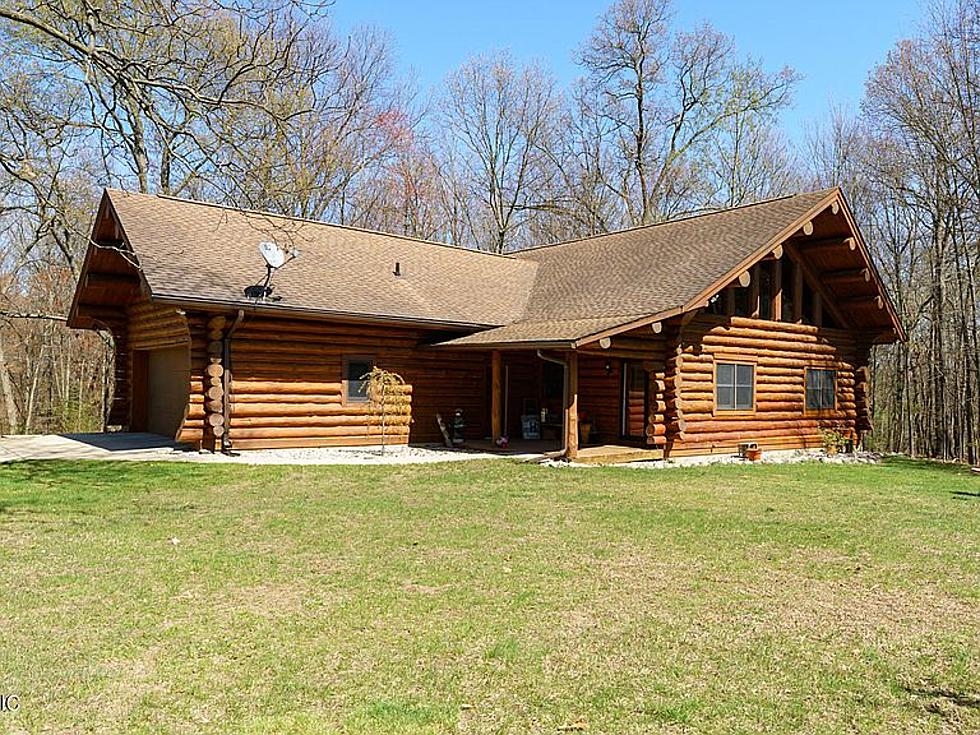 Look: There’s a Log Cabin for Sale in Kalamazoo & it’s Beautiful