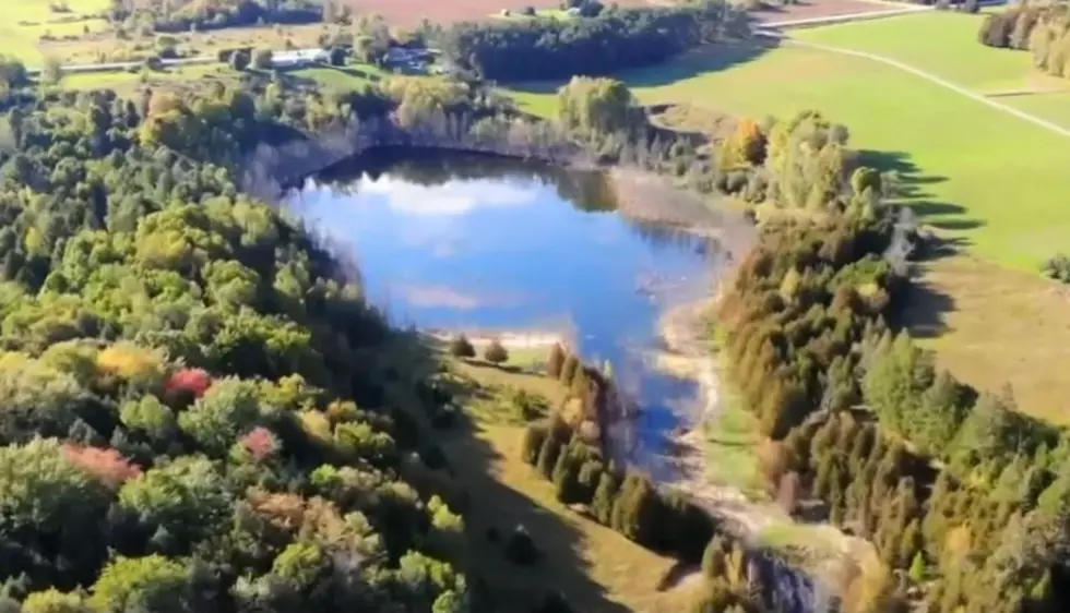 This Lake In Mystery Valley, Michigan Drains and Astonishingly Re-fills