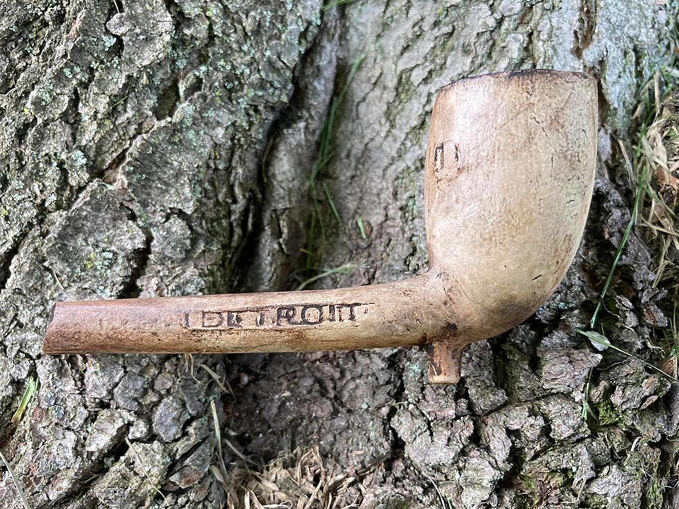 Buried Wooden Pipe, Possibly From the 1800’s, Found Near Detroit