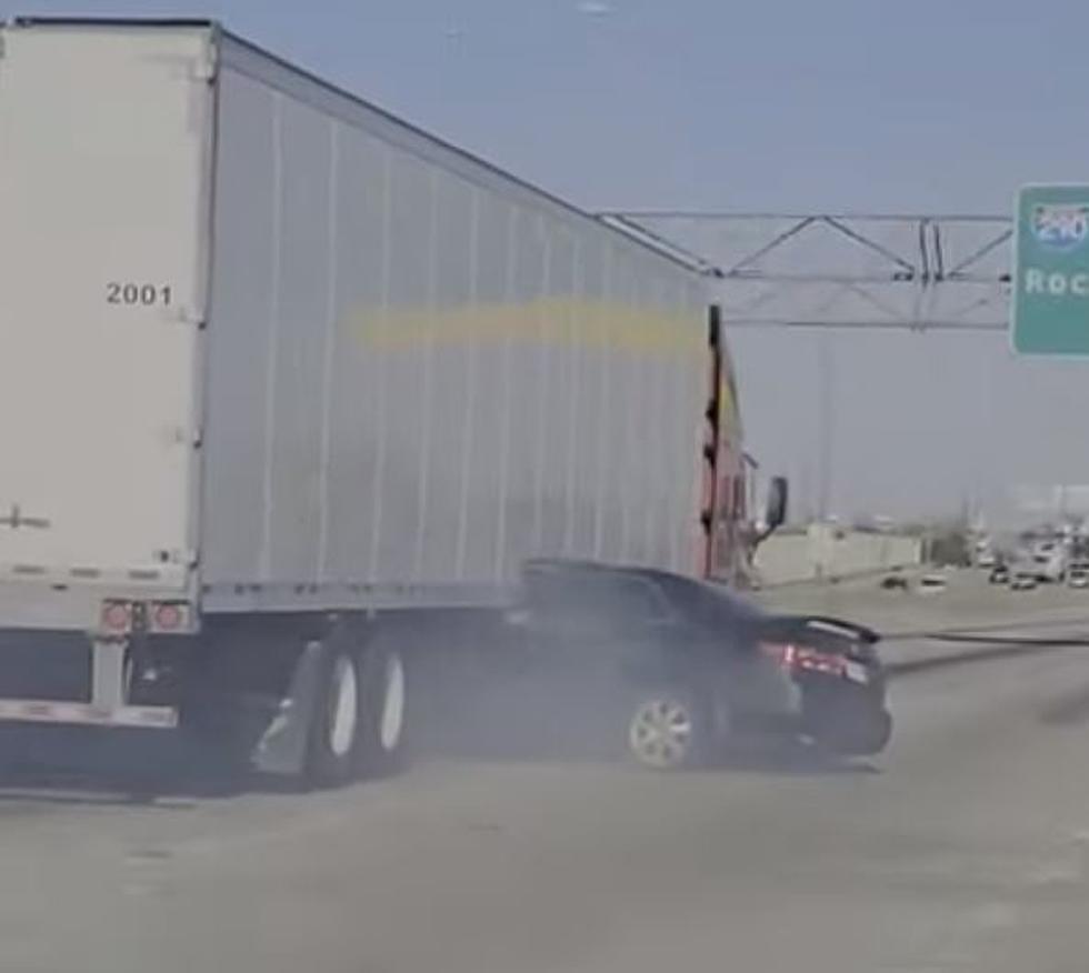 Video of a Car Being Dragged by a Semi in Chicago is Jarring