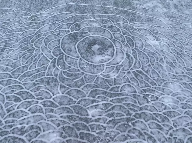 Strange Designs Left In Michigan Man&#8217;s Frozen Pond