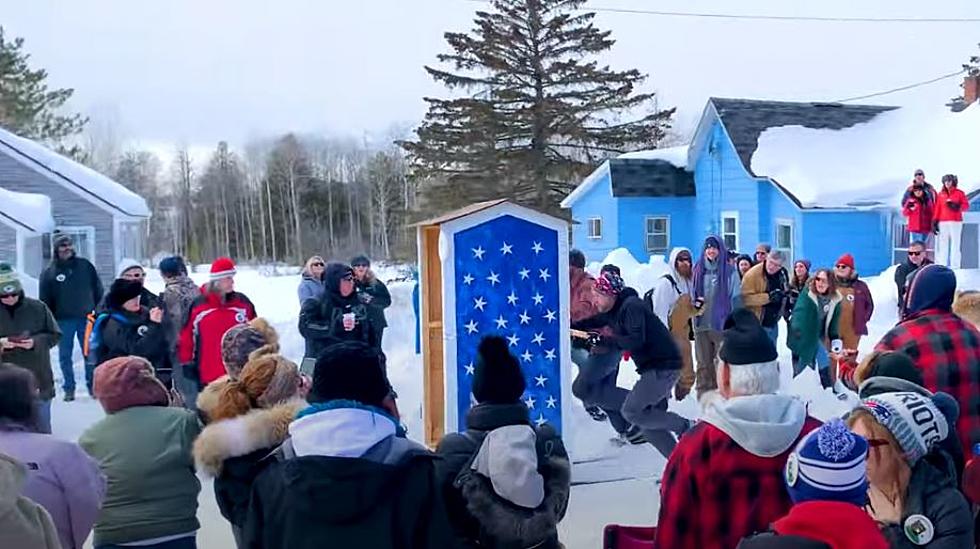 Homemade Outhouse Racing in the U.P.? Yeah, It's a Thing
