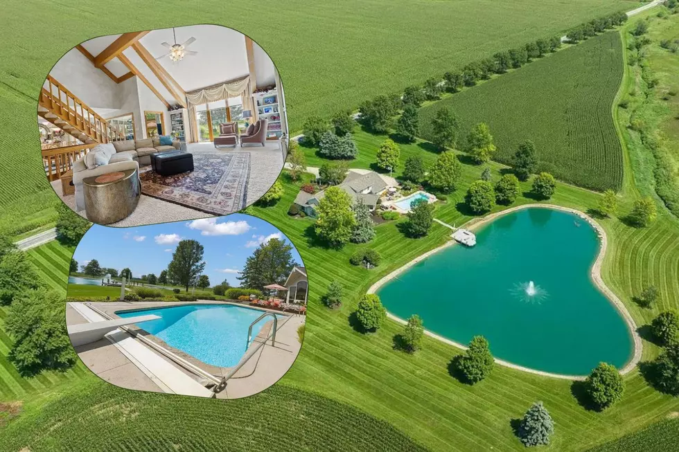 Million Dollar Indiana Home Comes with a Huge Heart-Shaped Pond