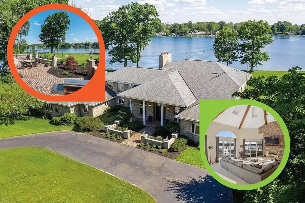 Must-See Mansion Sits on the Shores of Eagle Lake in Paw Paw