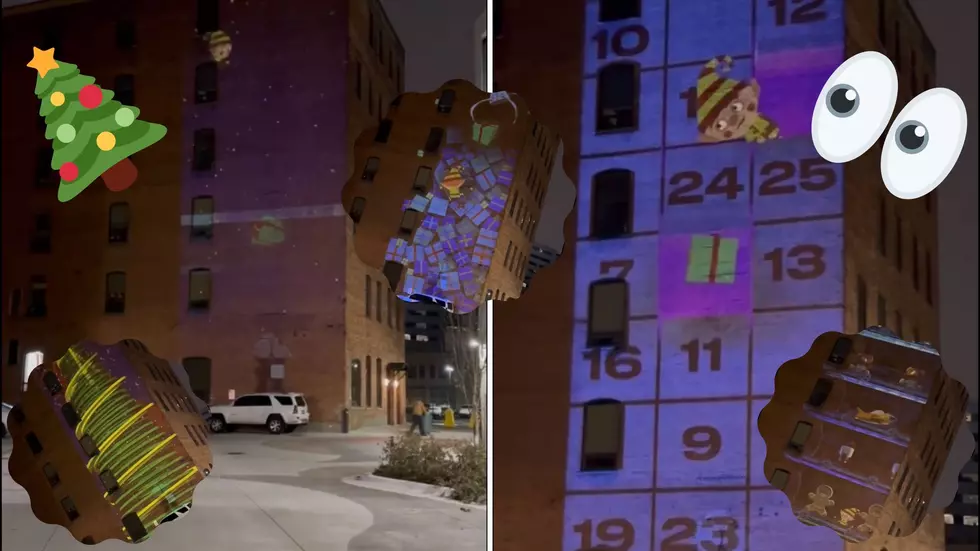 This Kalamazoo Building is Projecting A Christmas Video