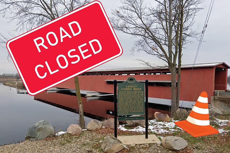 Historic Covered Bridge in Centreville, MI Will Close For Repairs