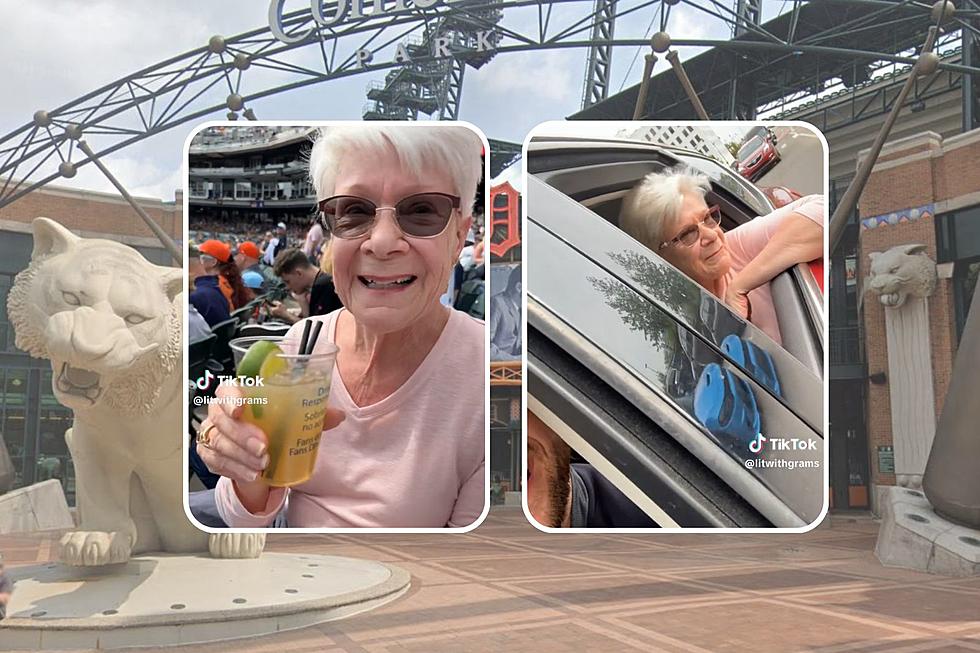 Was This the Coolest Grandma at a Recent Detroit Tigers Game?