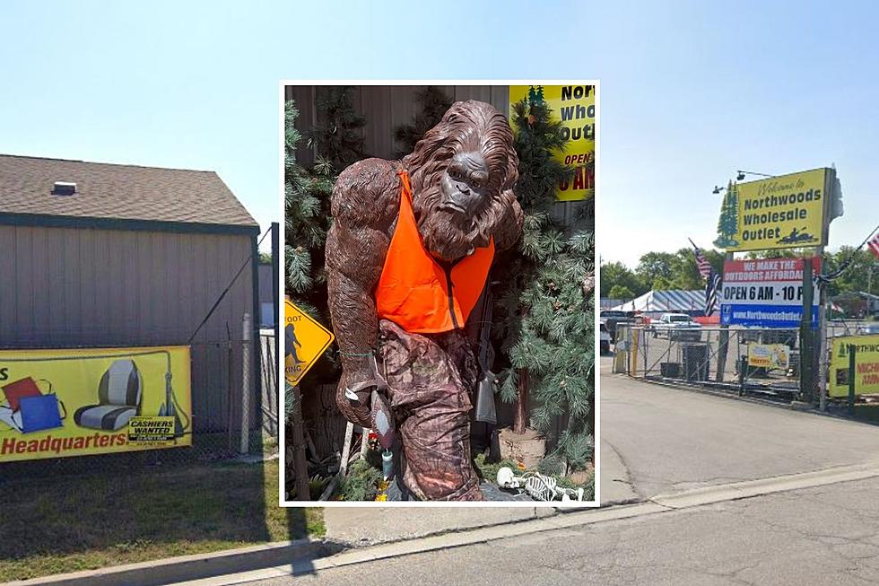 This Store in Pinconning, MI Seems to Be Obsessed with Bigfoot