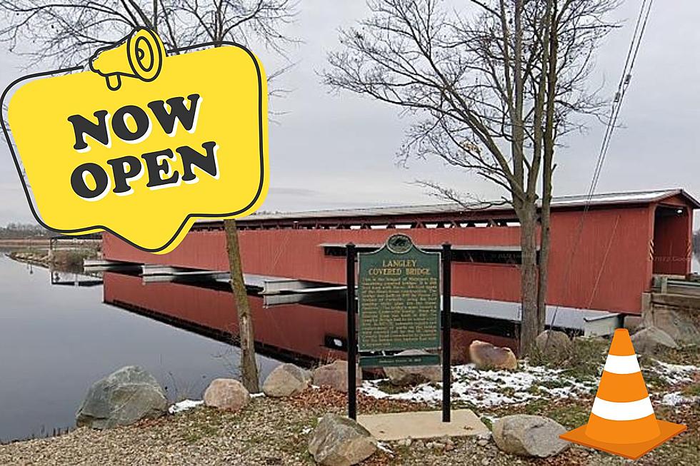 Historic Covered Bridge in Centreville, MI Re-Opens After $3M Worth of Repairs