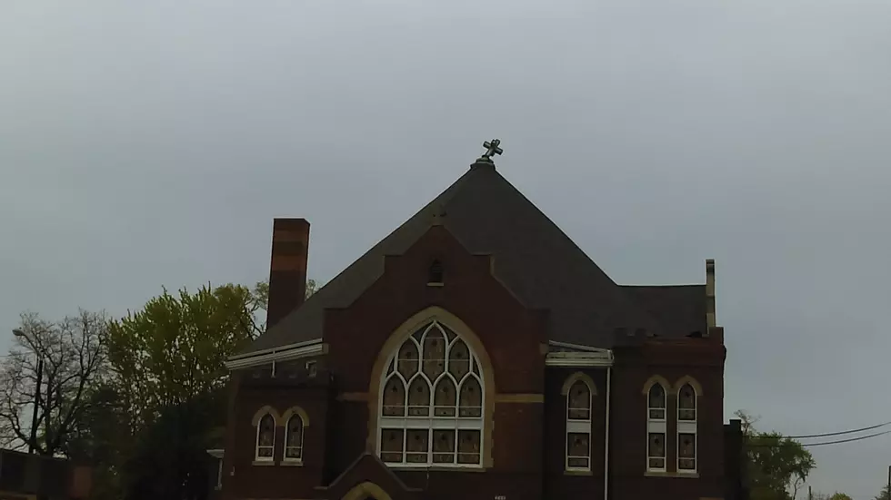 The Cross that Tops This Historic Michigan Church Is Teetering on the Verge of Collapse