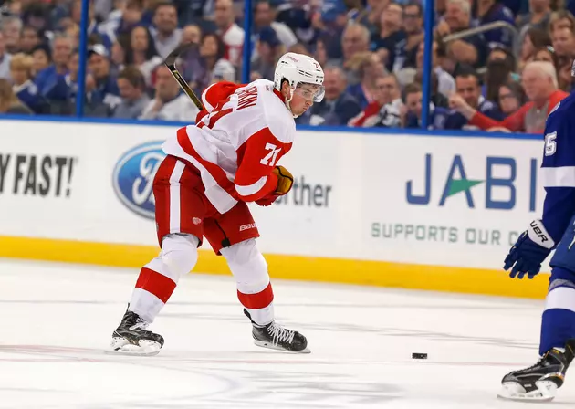 Watch Detroit Red Wings Young Forward Get Into His First NHL Fight