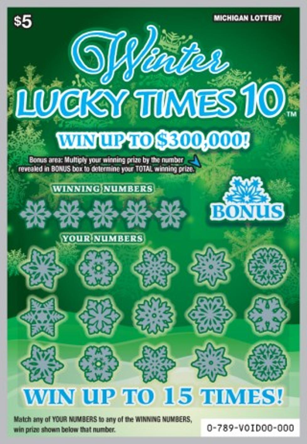 Michigan Lottery Gives You ‘Winter Lucky Times 10′