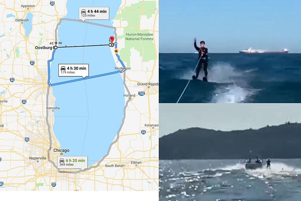 Two Teens Water Ski Across Lake Michigan- Wait, You Can Do That?