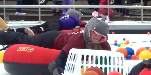 Gobble Up Winter: Play Human Hungry Hungry Hippos on Ice