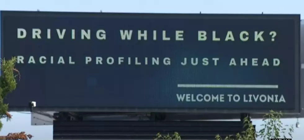 Black Lives Matter Billboard in Livonia Calls Out Racial Profiling
