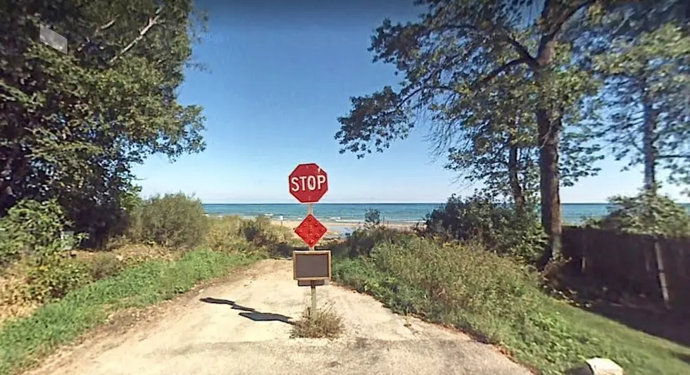 Not Even the Locals Can Explain This Confusing &#8216;Beach Access&#8217; Sign Along Lake Michigan