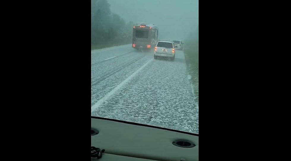 Watch US-131 Get Pelted By Hailstones Near Cadillac + More Intense Storm Videos