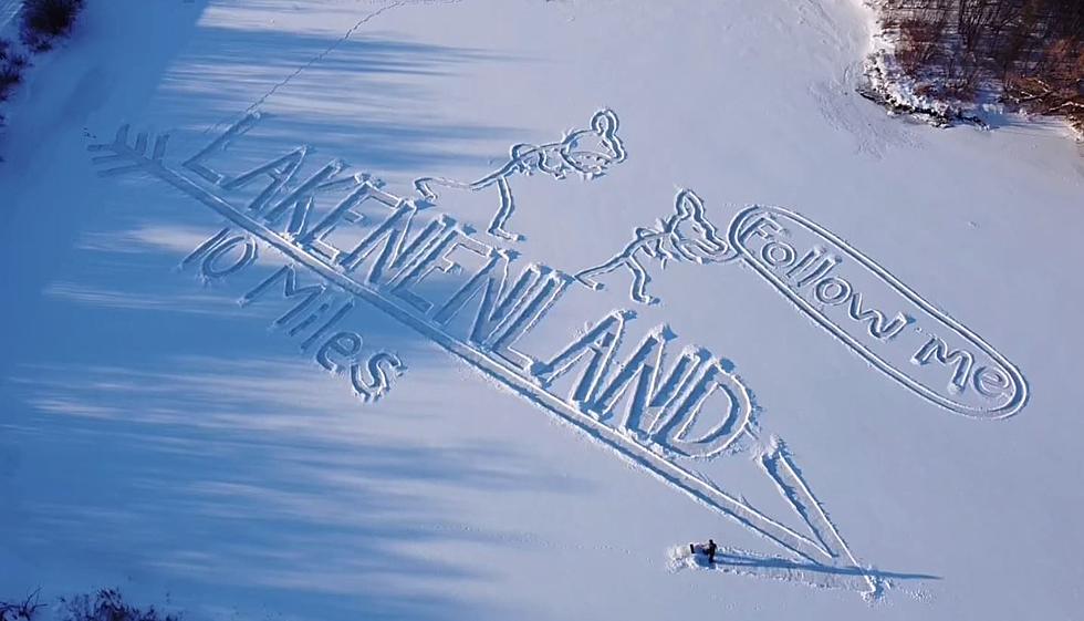 Family In Michigan’s U.P. Uses Winter As A Genius Way To Advertise