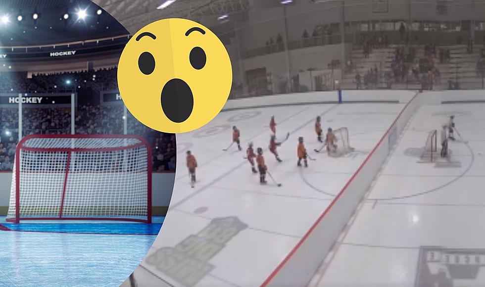 9 Year Old Michigan Hockey Player Scores A Goal For Another Team In A Different Game