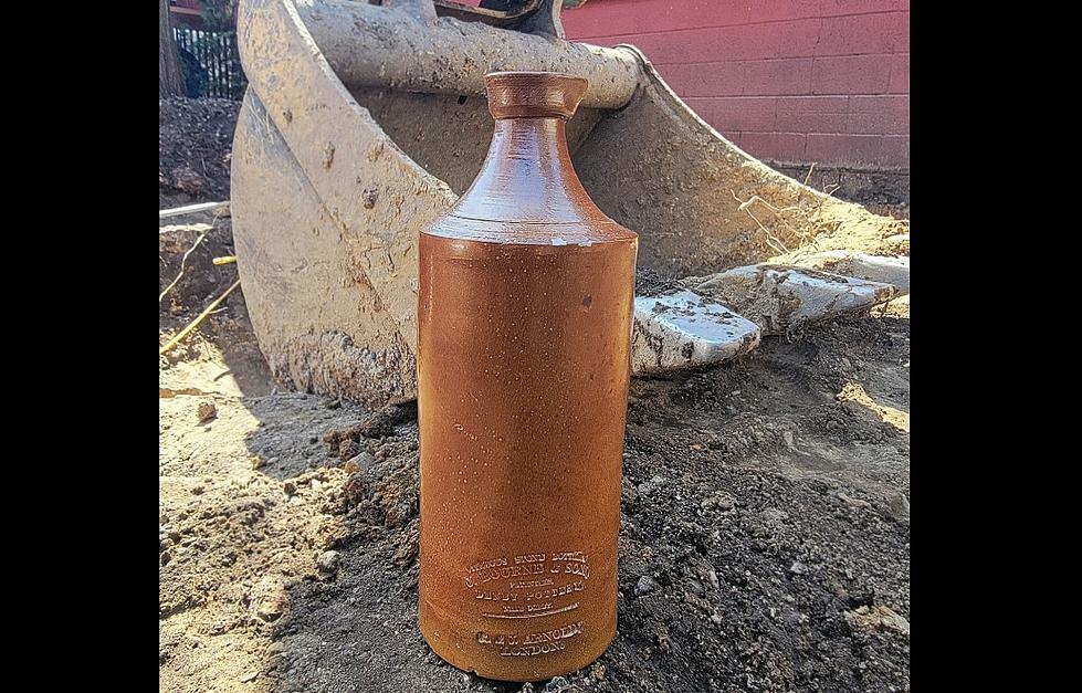 While Digging Up The Patio, Bad Brewery Co. In Mason Finds Historic Buried Bottle