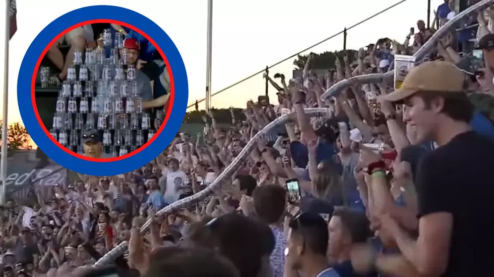 Beer Cup Stacking at Wrigley Field Brings Us All Together