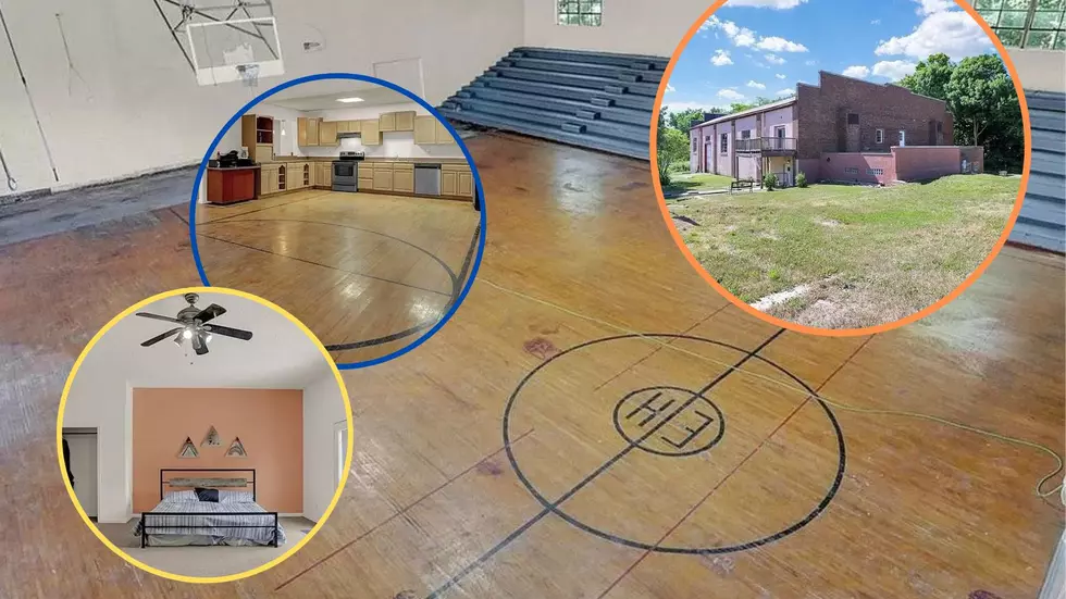 Indiana Home Is Literally a High School Gym With Basketball Court