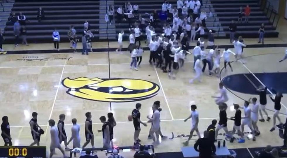 Snow Day Announcement At Hamilton, Michigan Basketball Game Causes Celebration