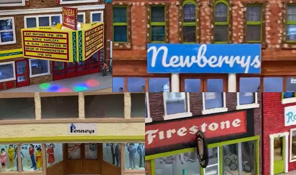 Man Recreated 1960s Downtown Three Rivers, Michigan In A Model