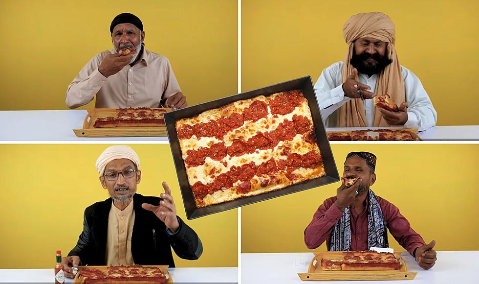 Watch Tribal People Try Enjoying Detroit Style Pizza For First Time