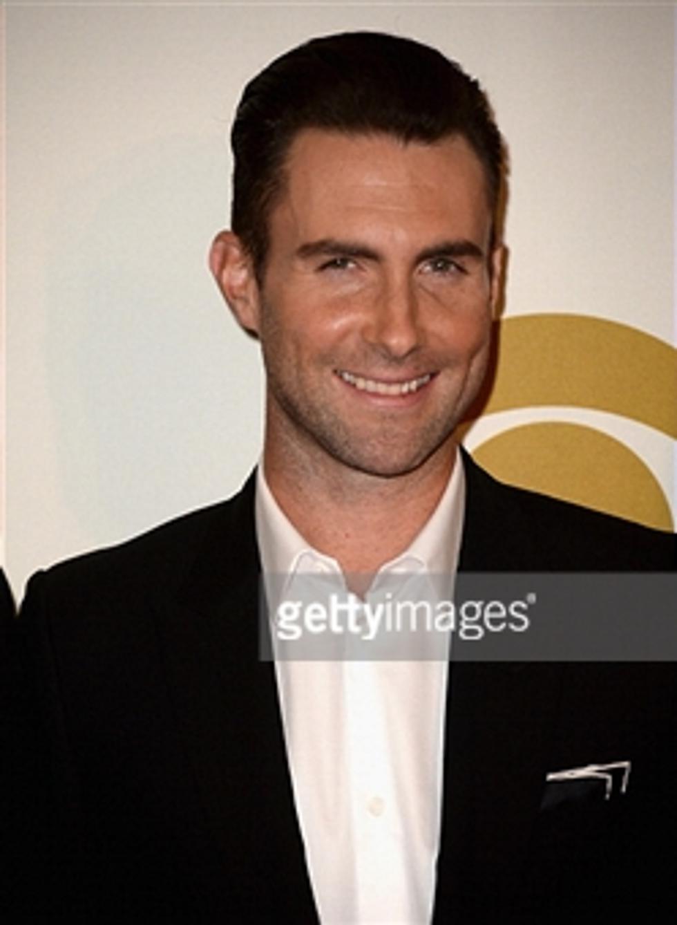 Adam Levine Takes the Stage at the Academy Awards