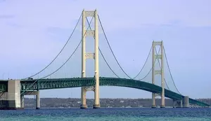 Great Lakes Children&#8217;s Museum Features Mini Version of Mackinac Bridge